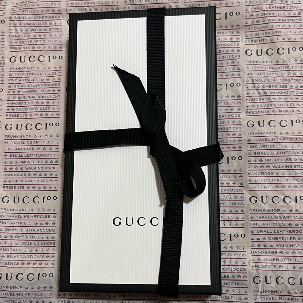 NEW Authentic RARE Gucci Marmont Large/Long Continental Leather Wallet - Picture 16 of 16